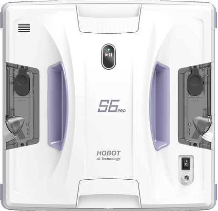 เครื่องทำความสะอาดกระจกและผนัง รุ่น HOBOT S6 PRO มาพร้อมระบบรางขัดคู่ _0